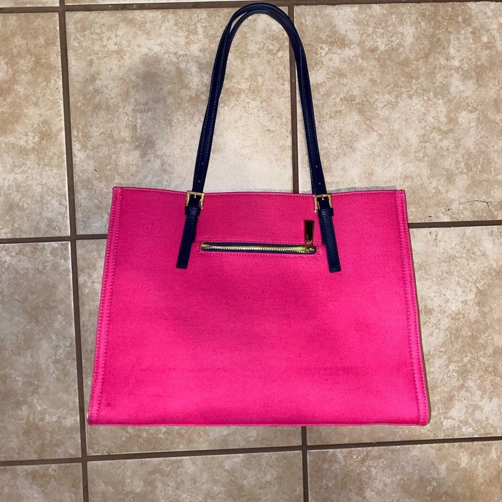 Spartina 449 Pink High Ebb Sand Tote - Picture 6 of 7
